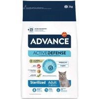 Advance Cat Sterilized with Turkey ИНДЕЙКА корм для стерилизованных кошек 3 кг (577311)